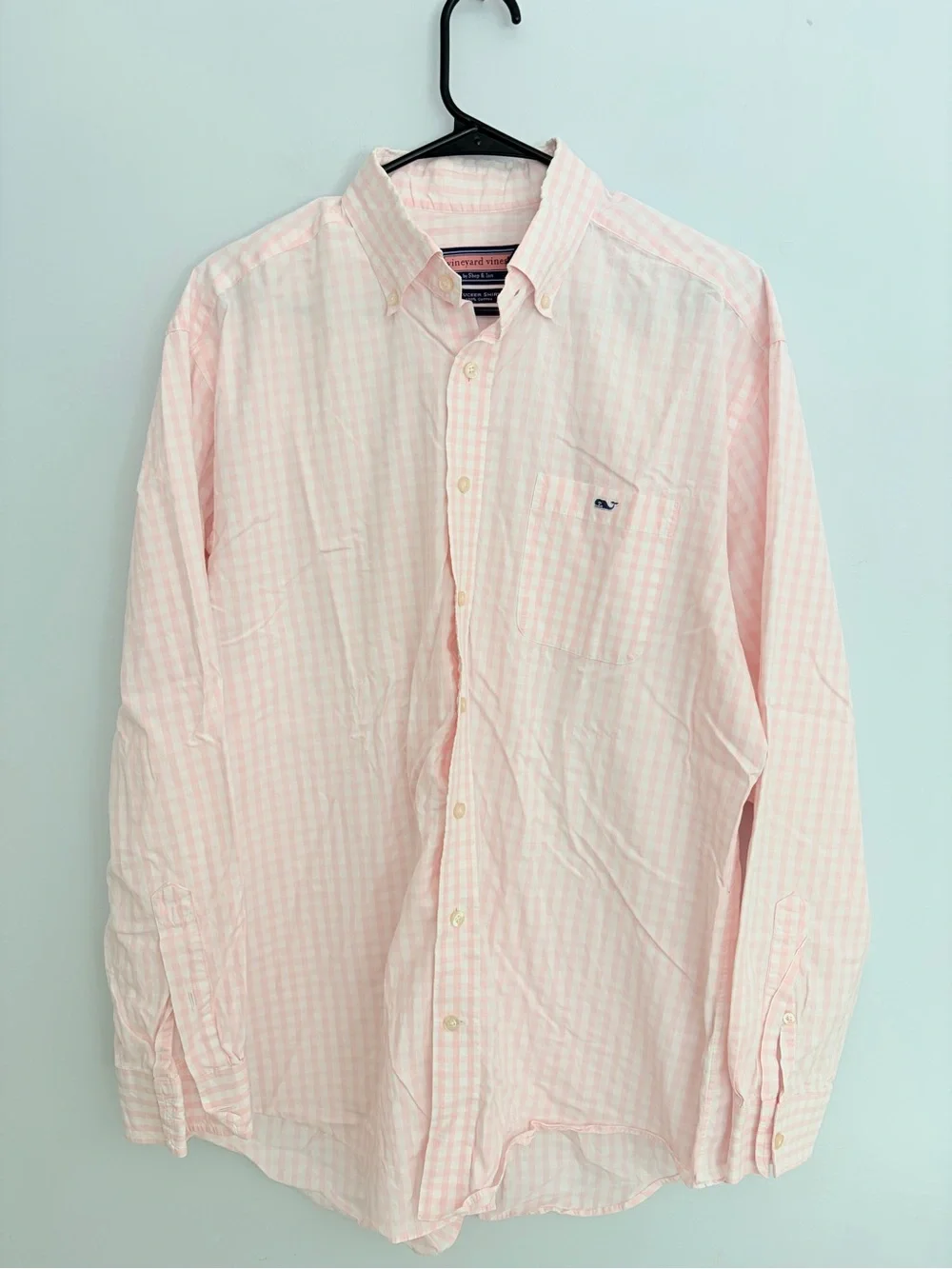 Vineyard Vines Sherpa Vest and Gingham Tucker Shirt